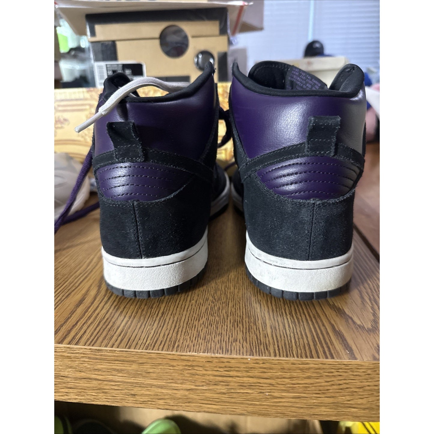 Size 11 - Nike Dunk Pro Sb High Grand Purple Black