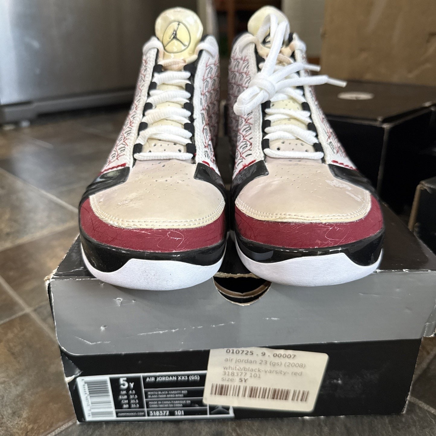 Size 7-Jordan 23 OG All-Star 2008