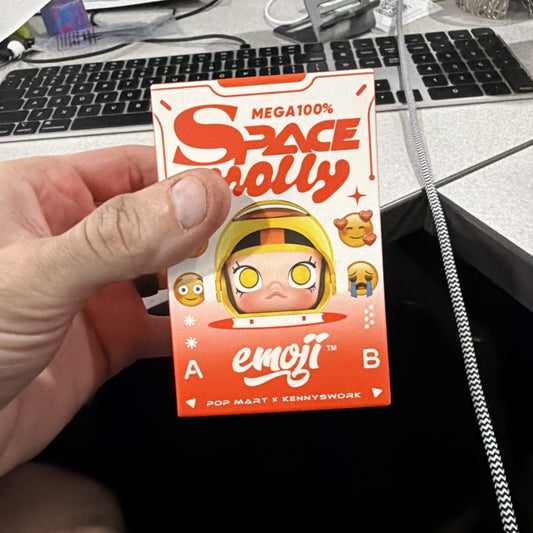 Pop Mart Space Molly 100% Emoji Series