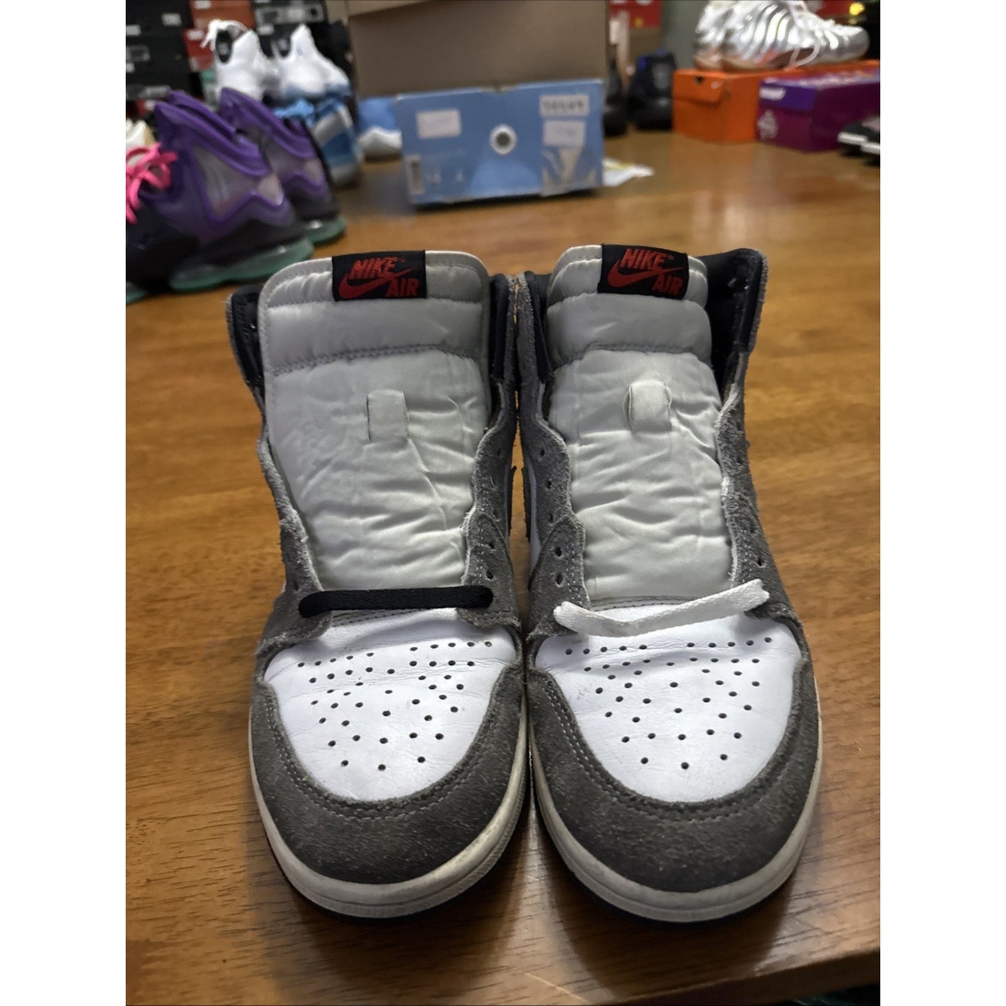 Size 8.5 - Air Jordan 1 Retro OG High Washed Black NBS135