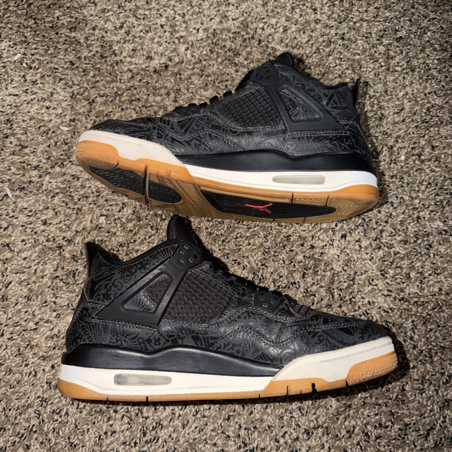 Size 7 (GS) - Jordan 4 Retro Mid Laser