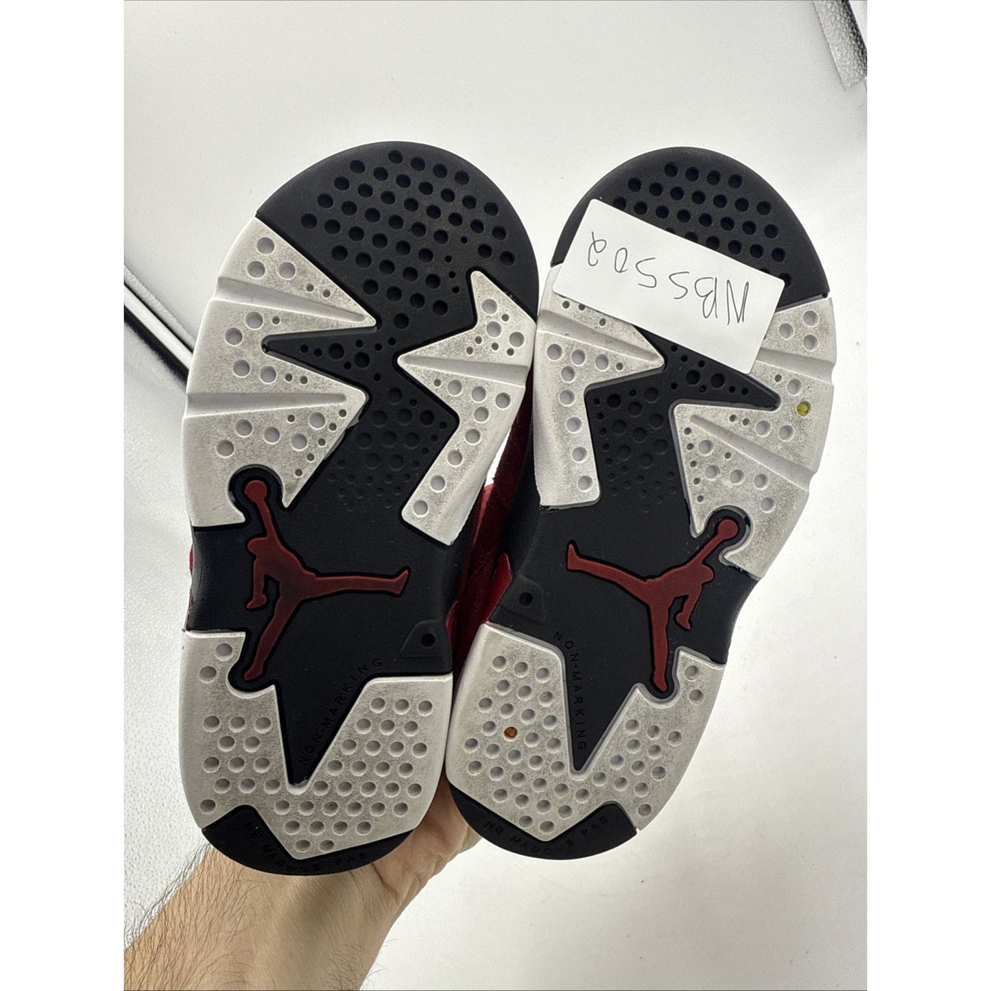NICE Air Jordan 6 Toro Raging Bull size 9c Toddler shoes DV3606-600
