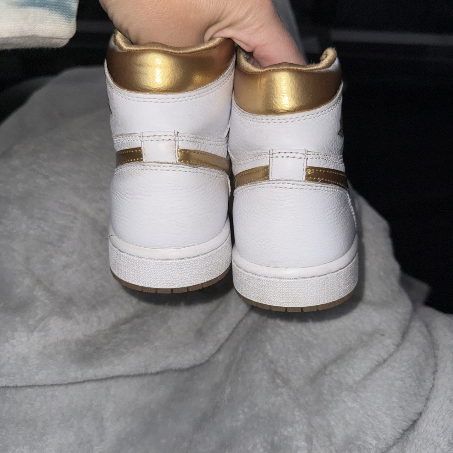 Air Jordan 1 Retro High OG Metallic Gold Women's