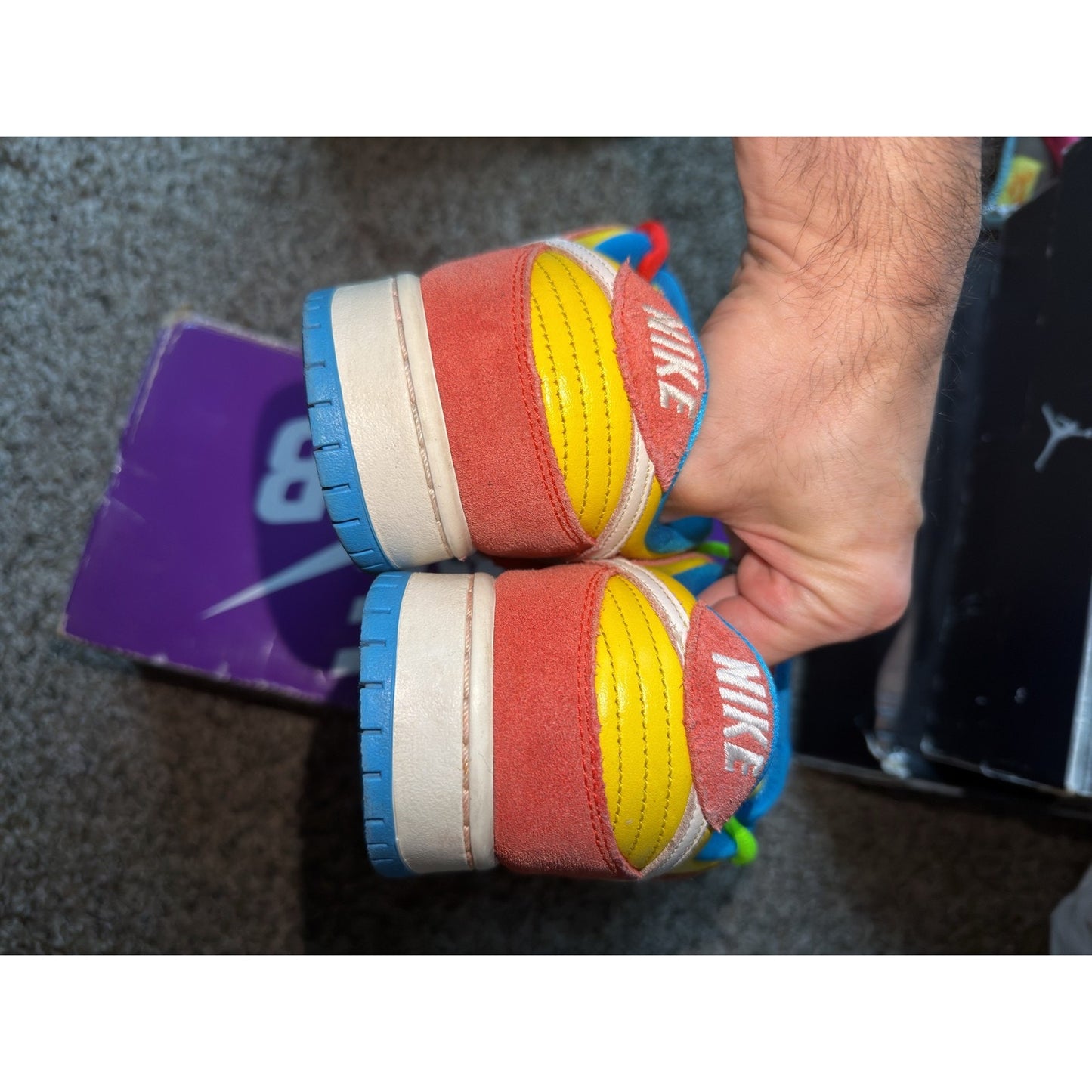 Size 7.5 - Nike SB Dunk Low Pro Bart Simpson - Pre-Owned