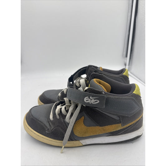 Size 11 - Nike Air Morgan 6.0 SB ID Yellow And Gray 2009