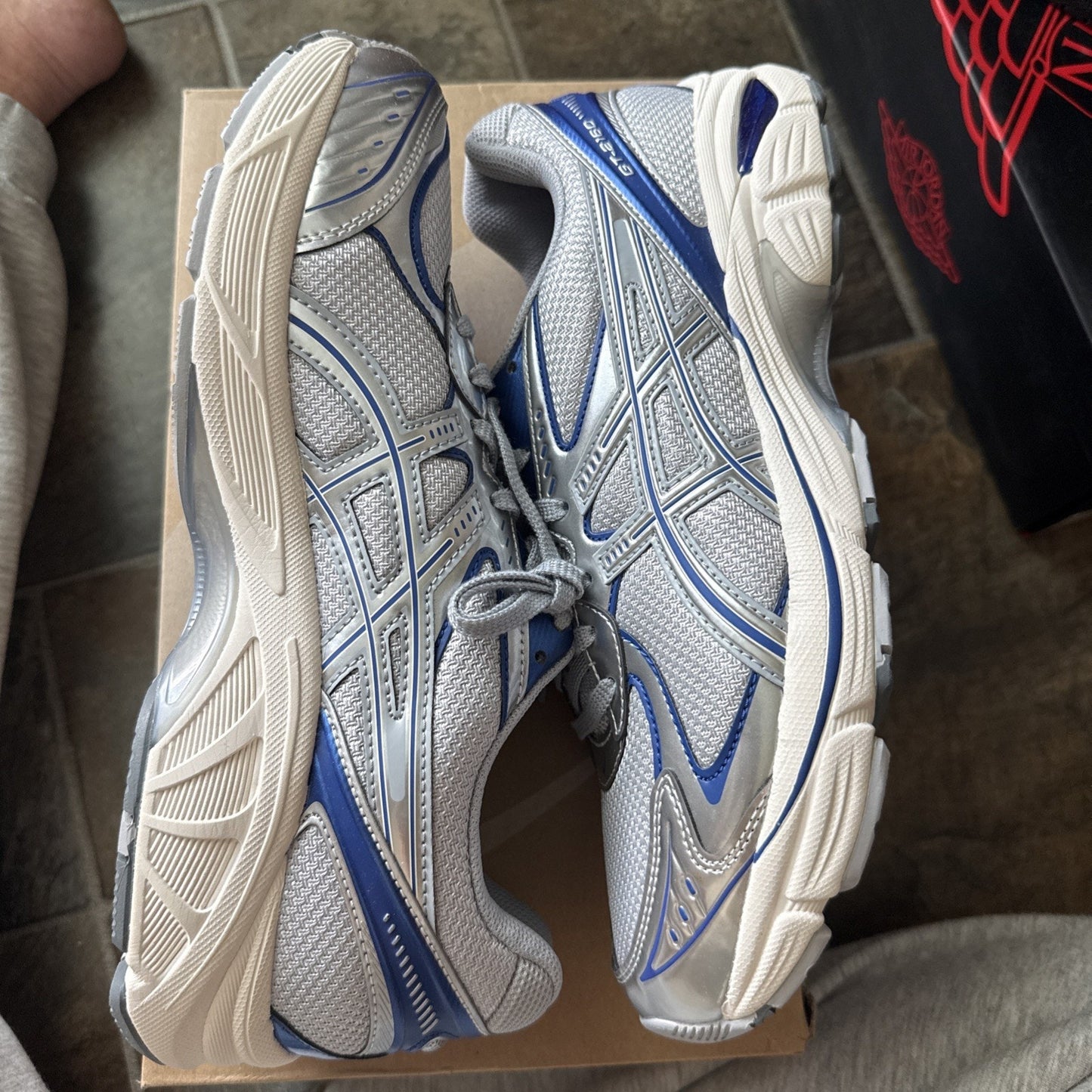 Size 10 - ASICS GT 2160 Piedmont Grey Deep Marine