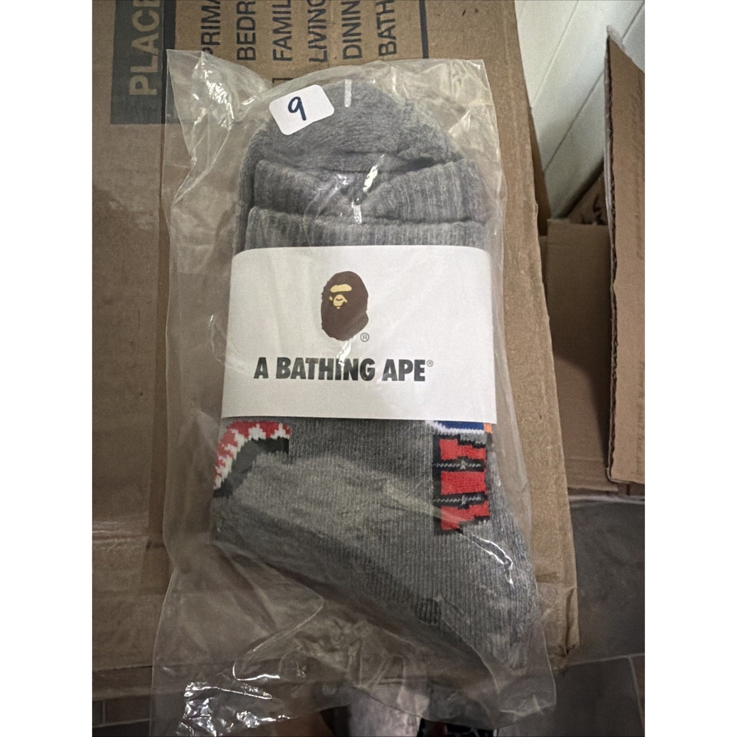 BAPE Shark Socks by A Bathing Ape Japan