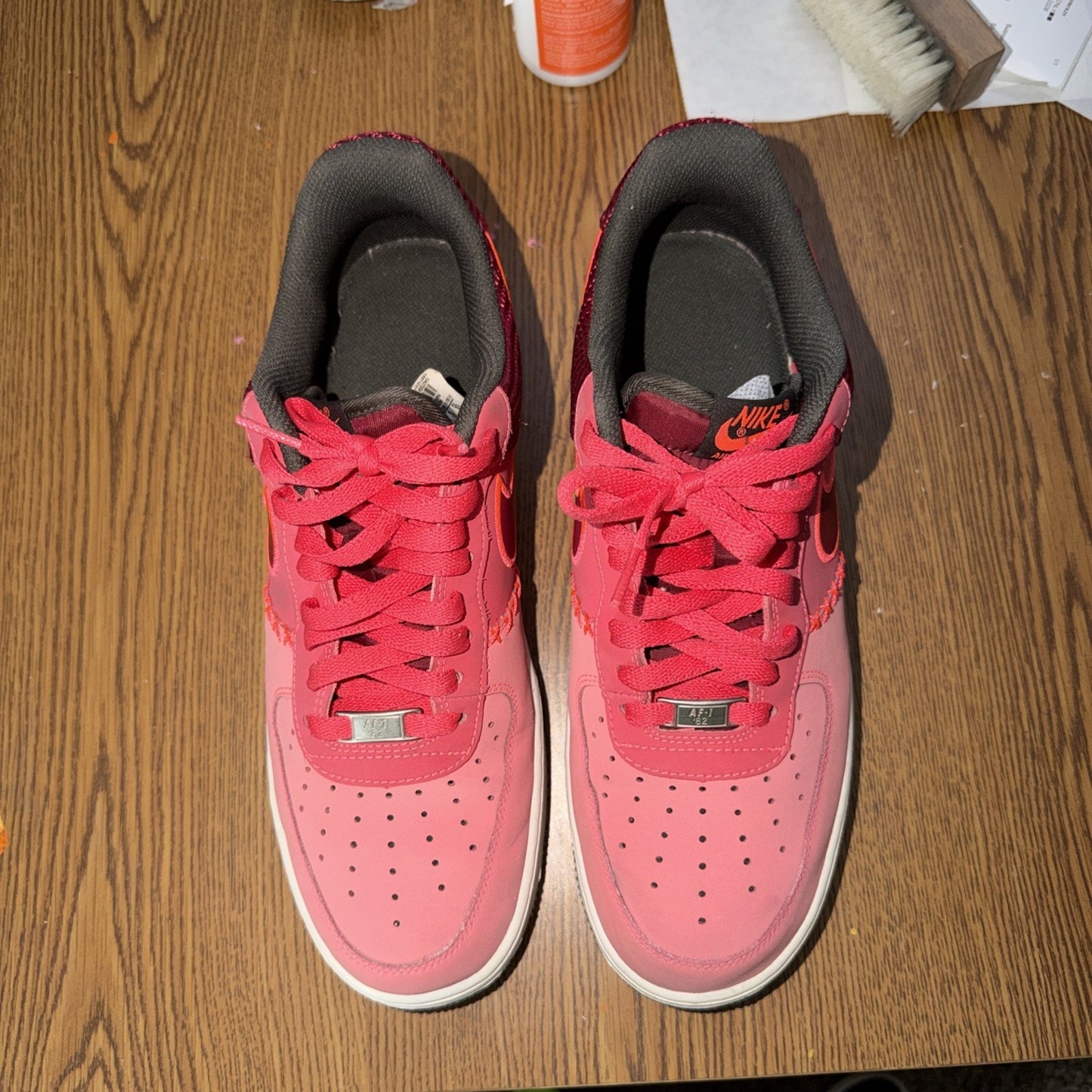 Size 10 - Nike Air Force 1 Low Red