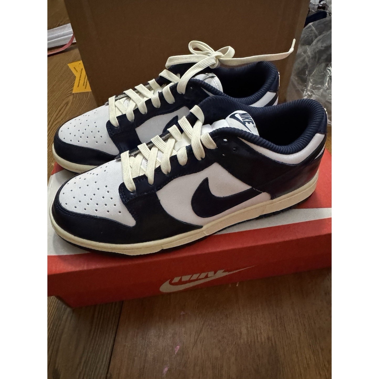 Size 8 - Nike Dunk Premium Low Vintage Navy W BS322