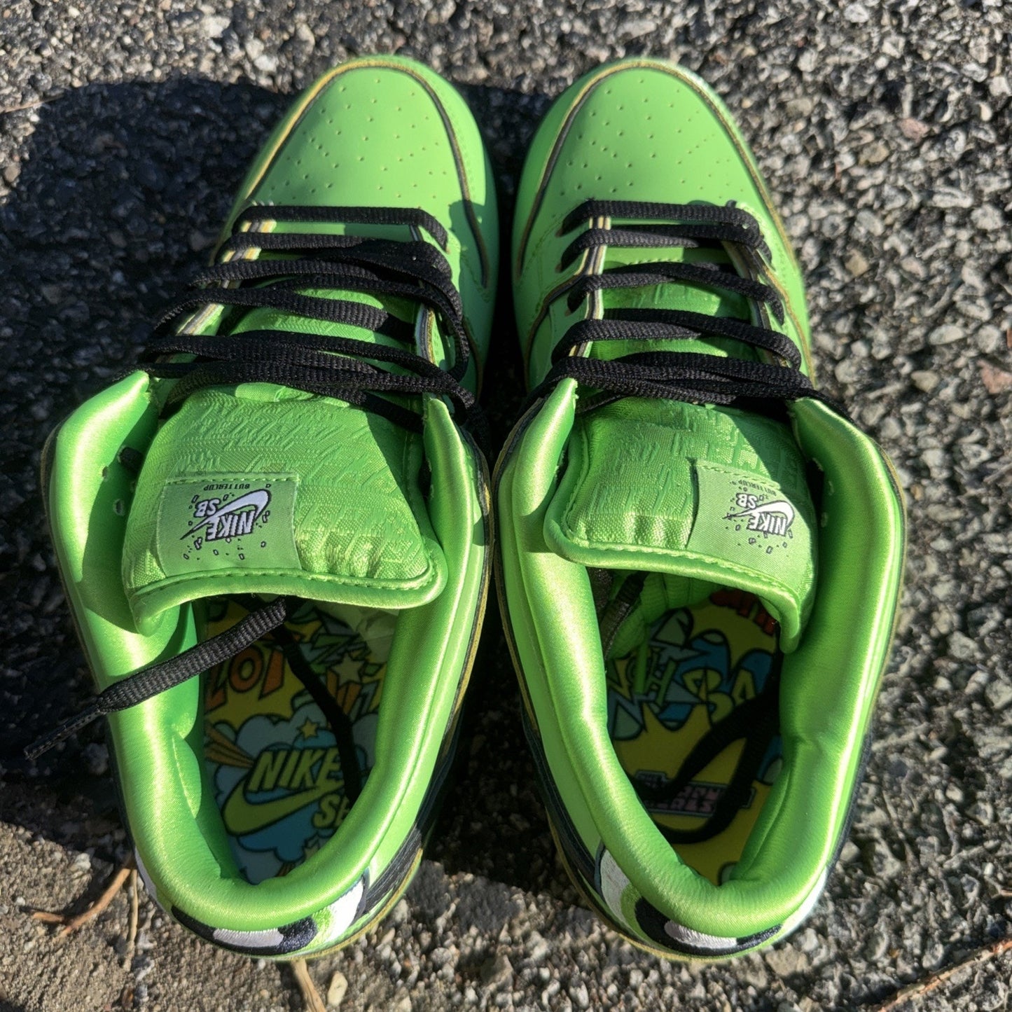 Size 12 - The Powerpuff Girls x Nike Dunk Pro SB QS Low Buttercup