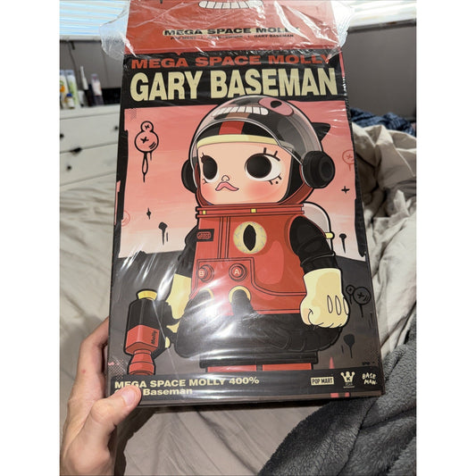POP MART Mega Space Molly 400% Gary Baseman Collectible Figure Boxed