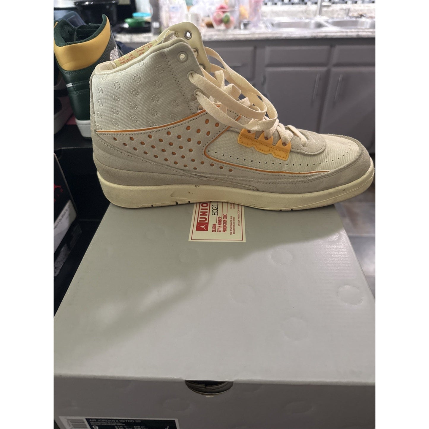 Size 9 - Union LA x Air Jordan 2 Retro SP Rattan