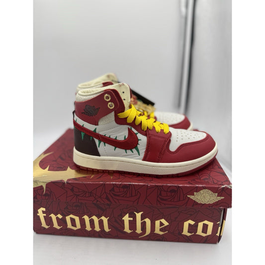Size 5 - Teyana Taylor x Air Jordan 1 Zoom Comfort 2 High A Rose From Harlem W