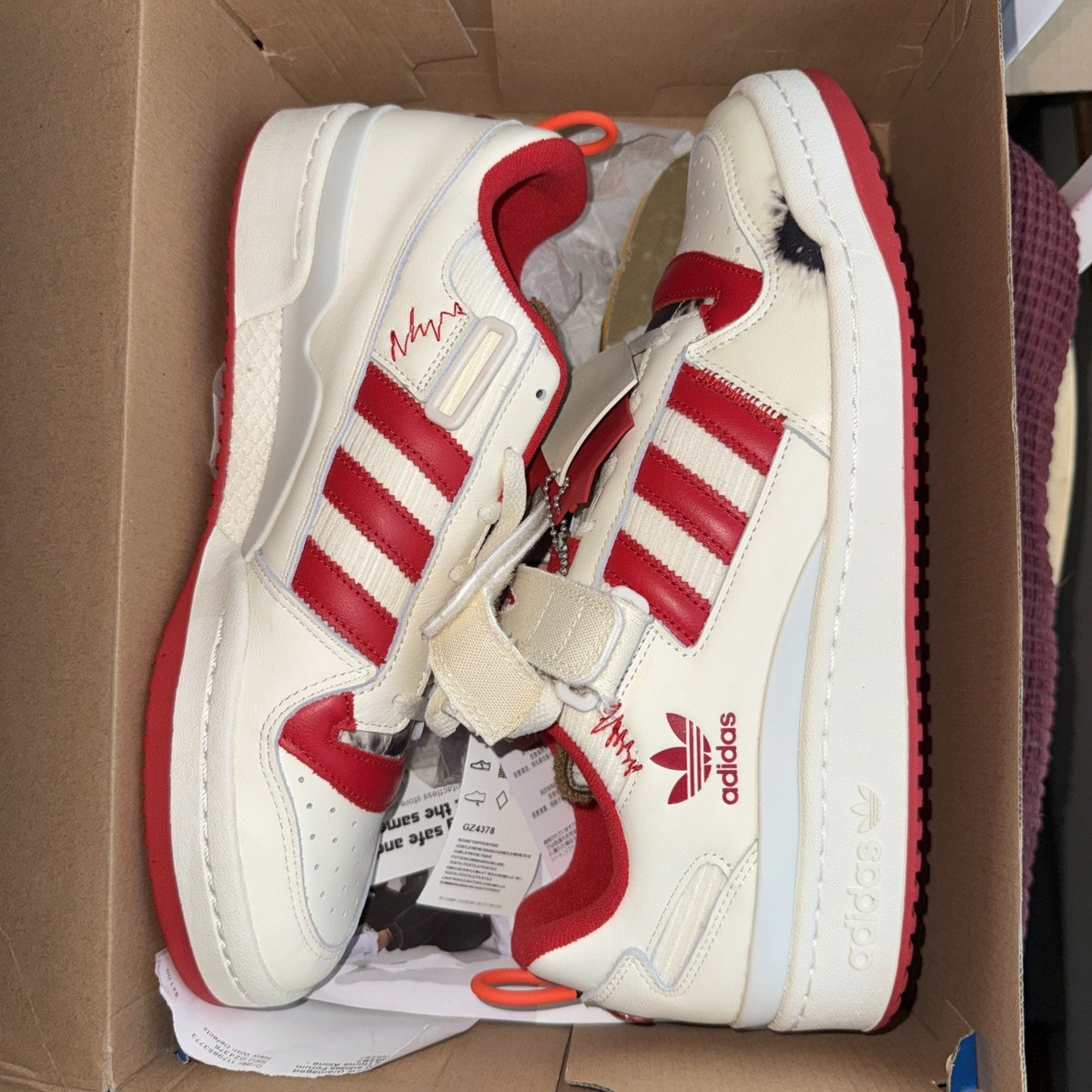 Size 12 - Home Alone x adidas Forum Low Red