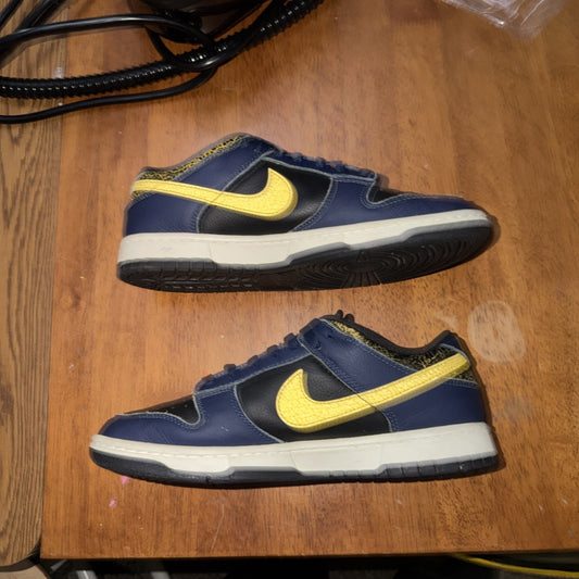 Size 8 - Nike Dunk Low Vintage Michigan