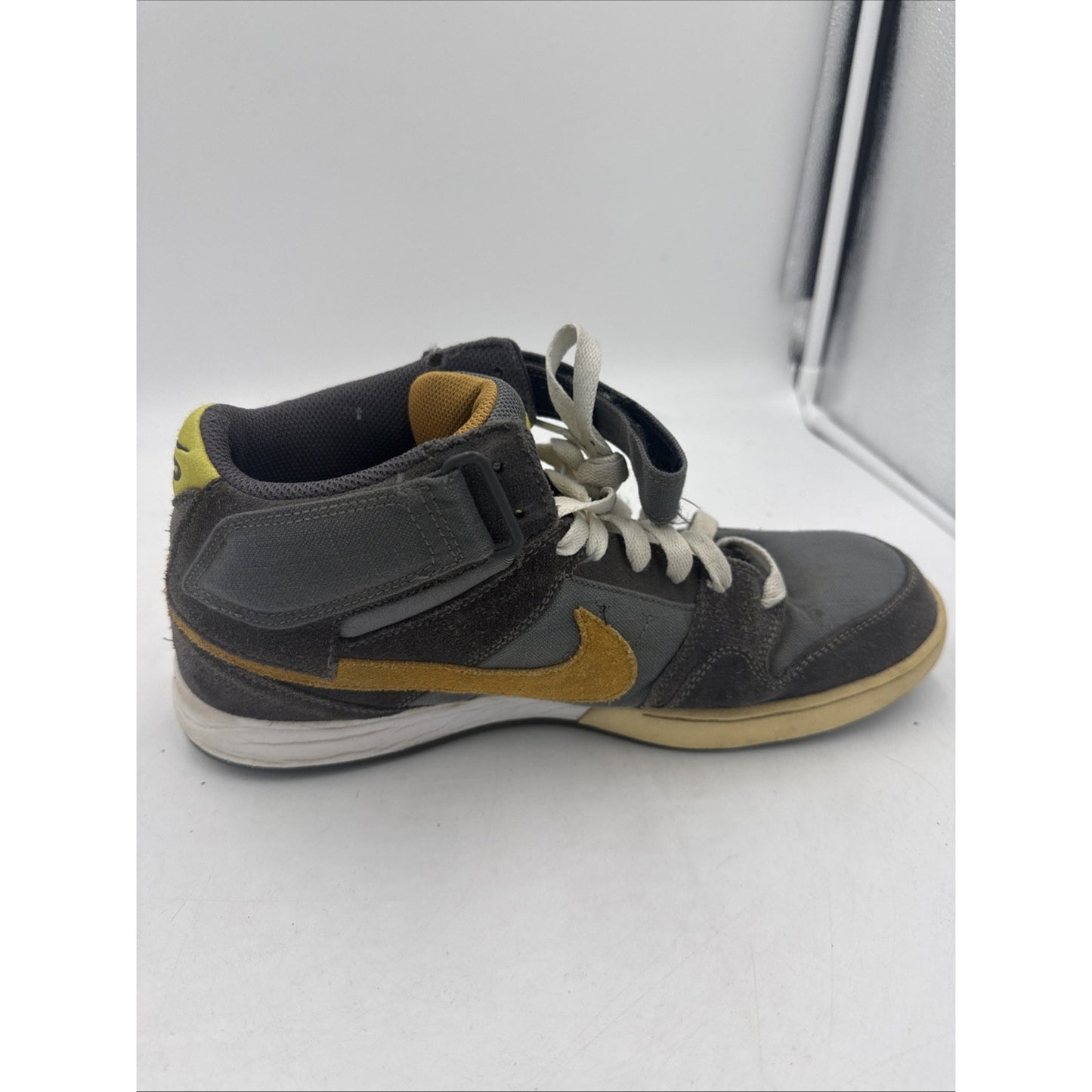 Size 11 - Nike Air Morgan 6.0 SB ID Yellow And Gray 2009