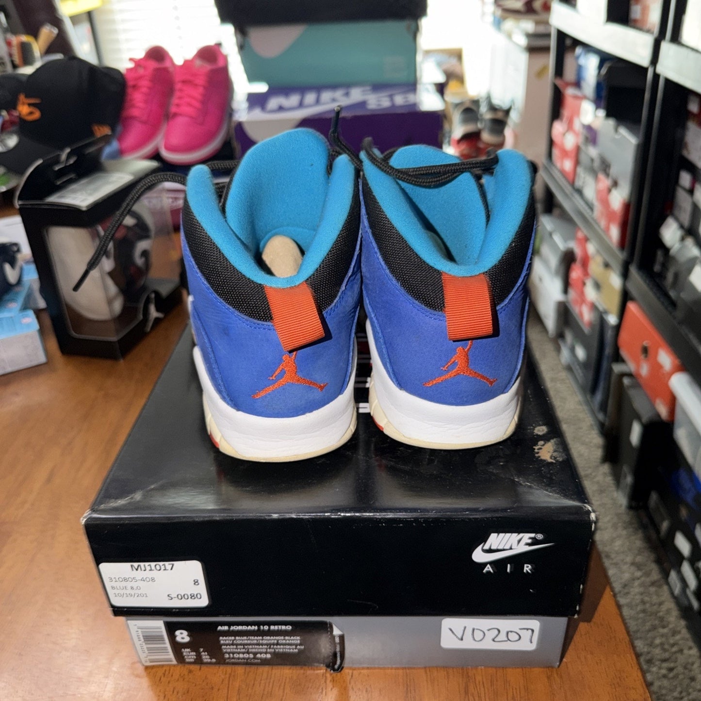 Size 8 - Air Jordan 10 Retro Tinker