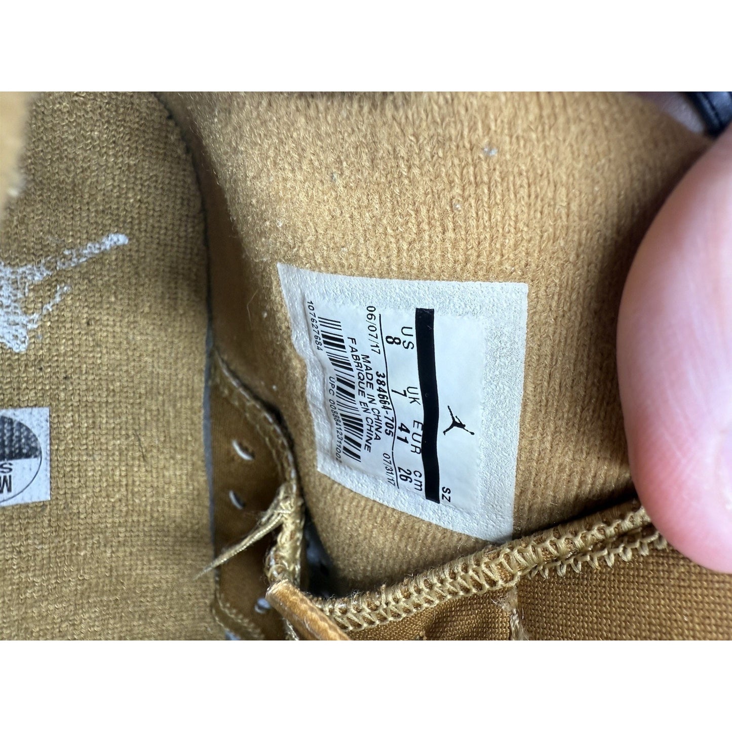 Size 8 - Air Jordan 6 Retro Wheat NBS340