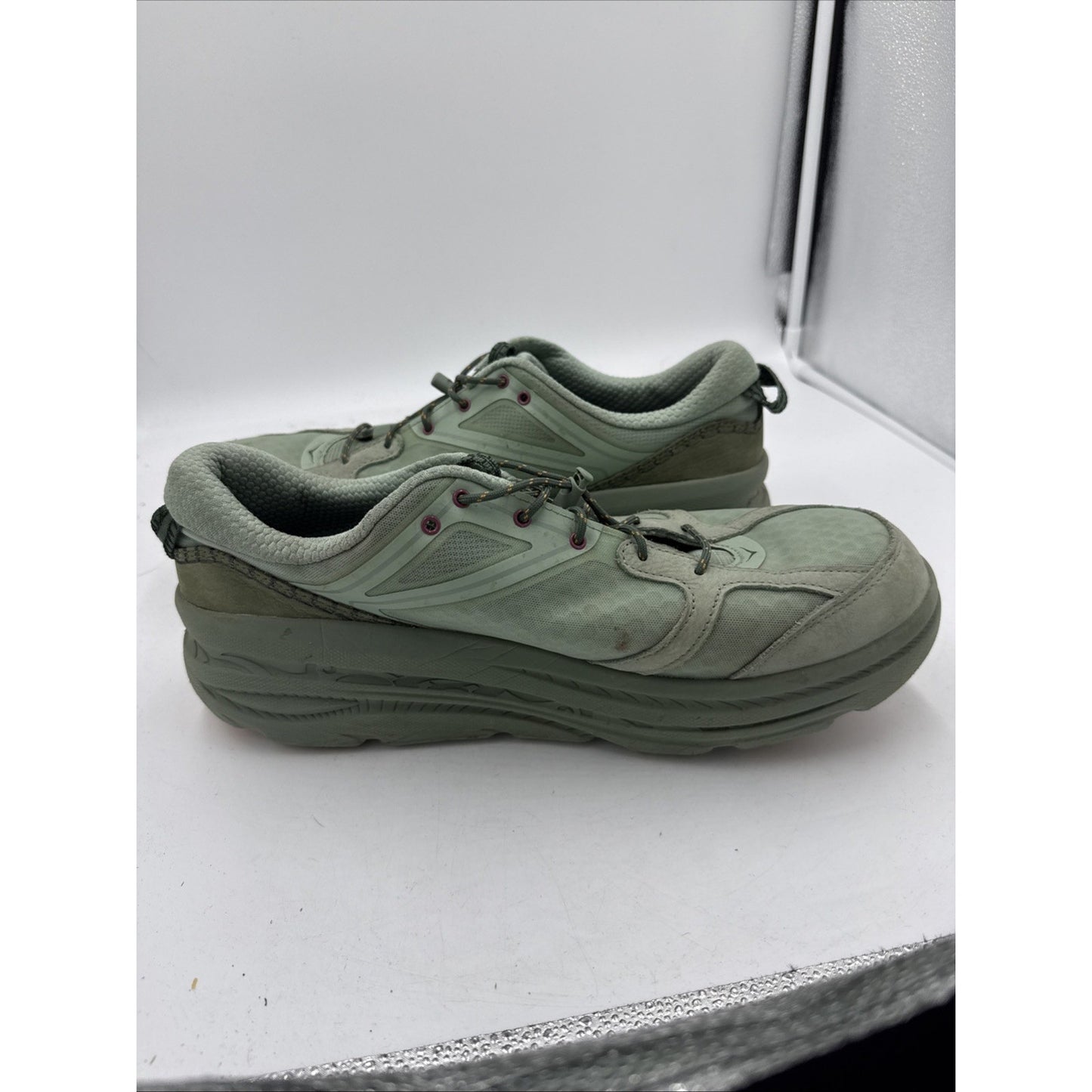 Size 14 - Hoka One One Bondi 6 Wide Green