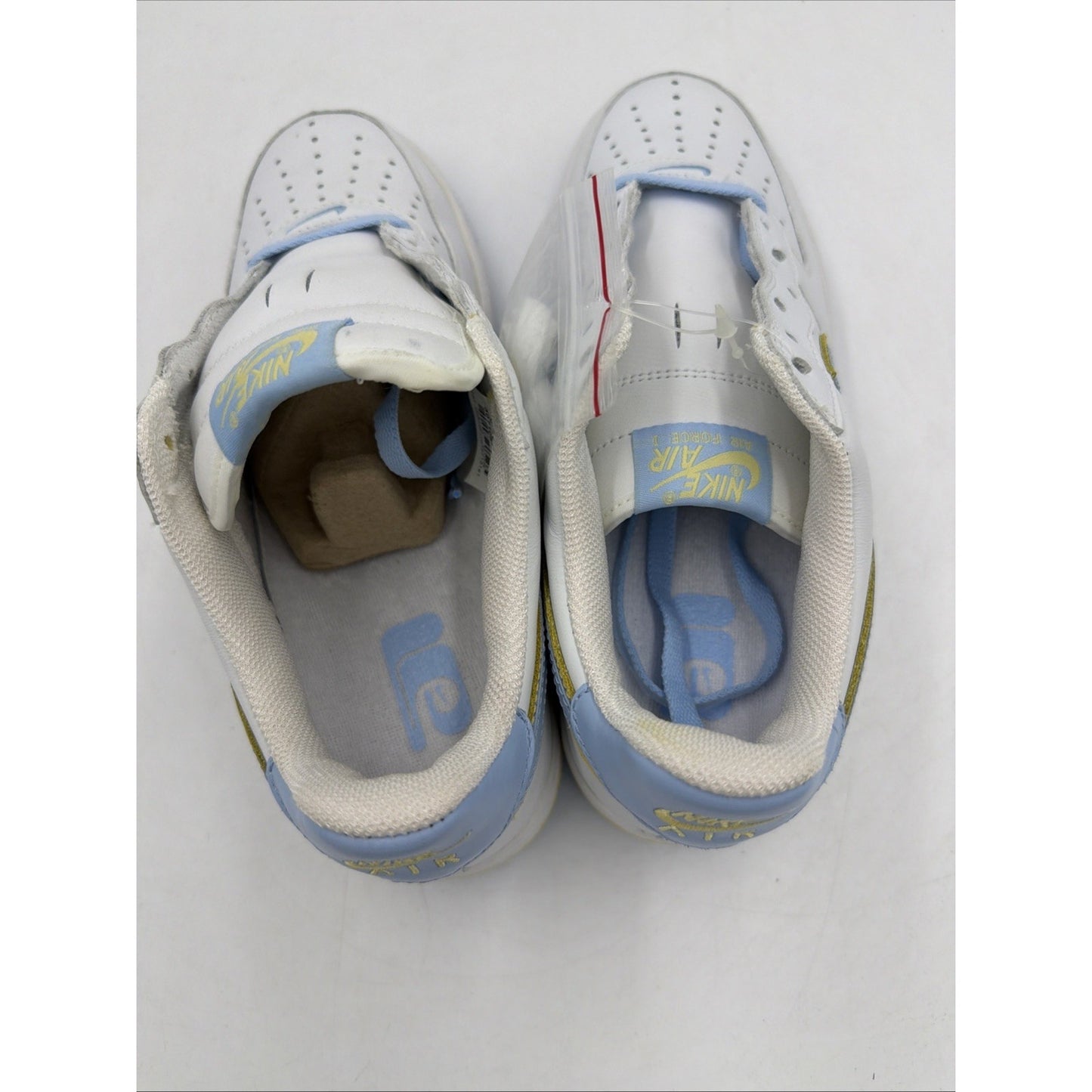 Size 9 - Nike Air Force 1 Low Ice Blue Maize W 2004