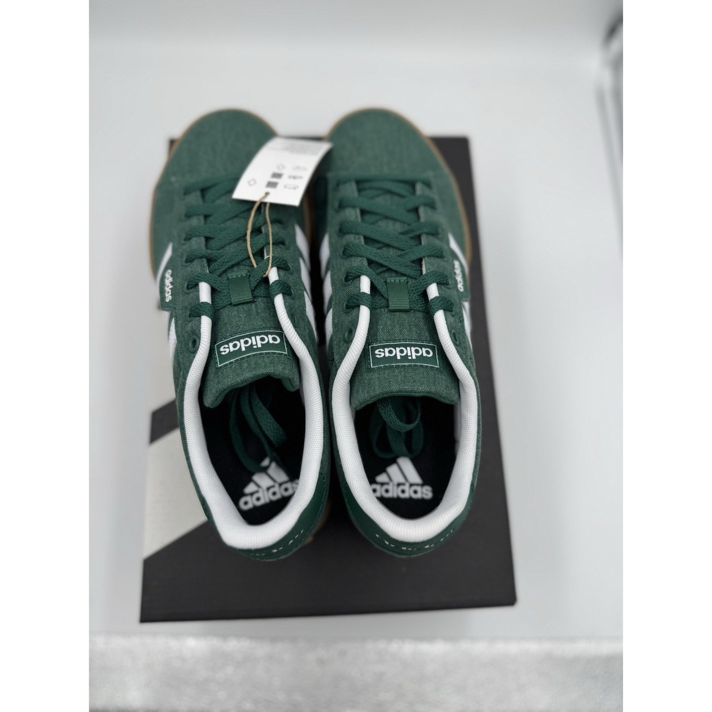 Size 9.5 - adidas Daily 3.0 Collegiate Green Gum