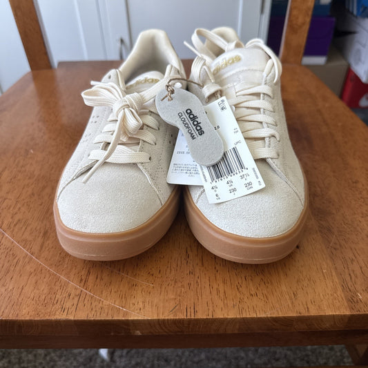 Adidas Advantage 2.0 JQ7396 Sneaker Women's White Lace-Up Tennis Shoes NBS046