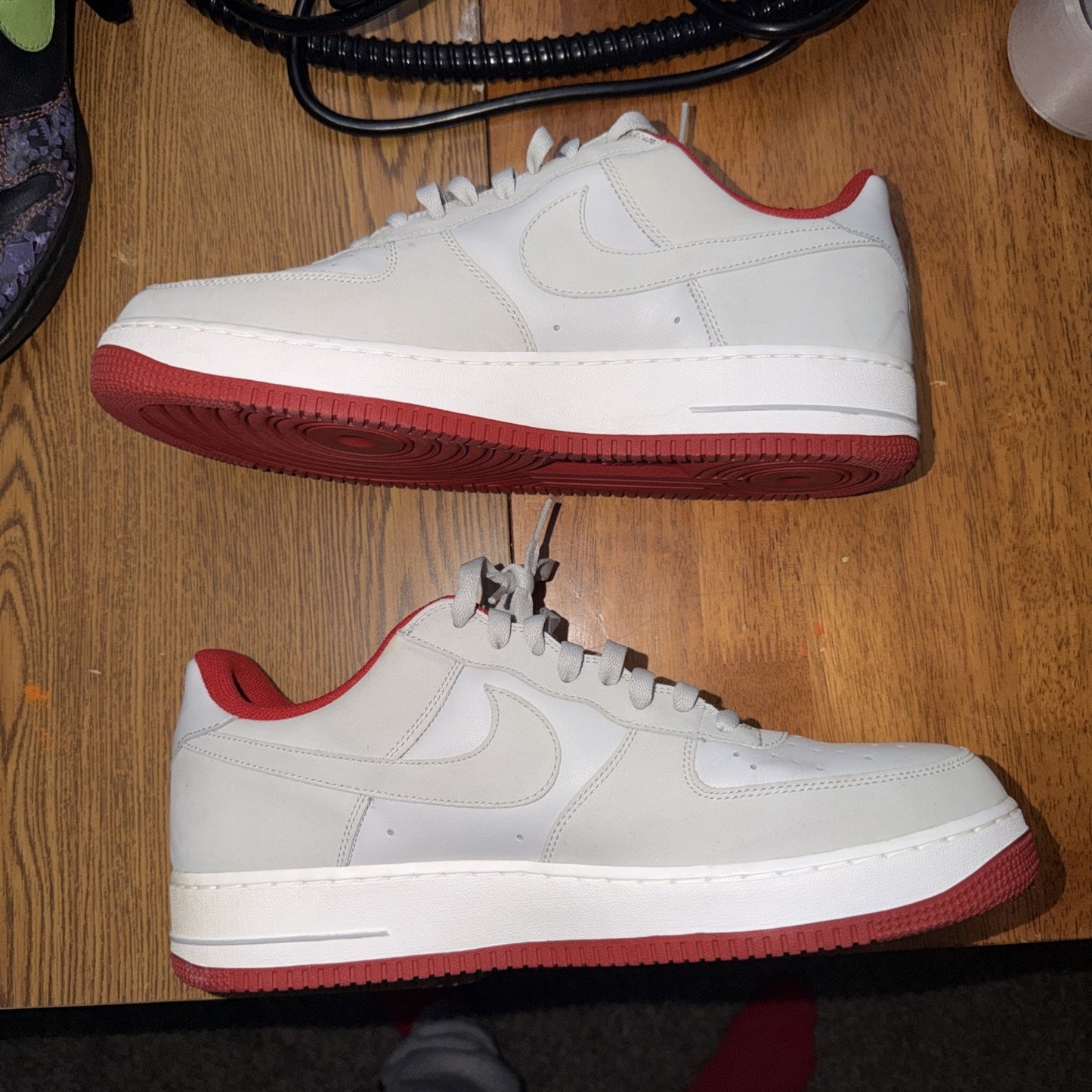 Size 14 - Nike Air Force 1 Gray 2006