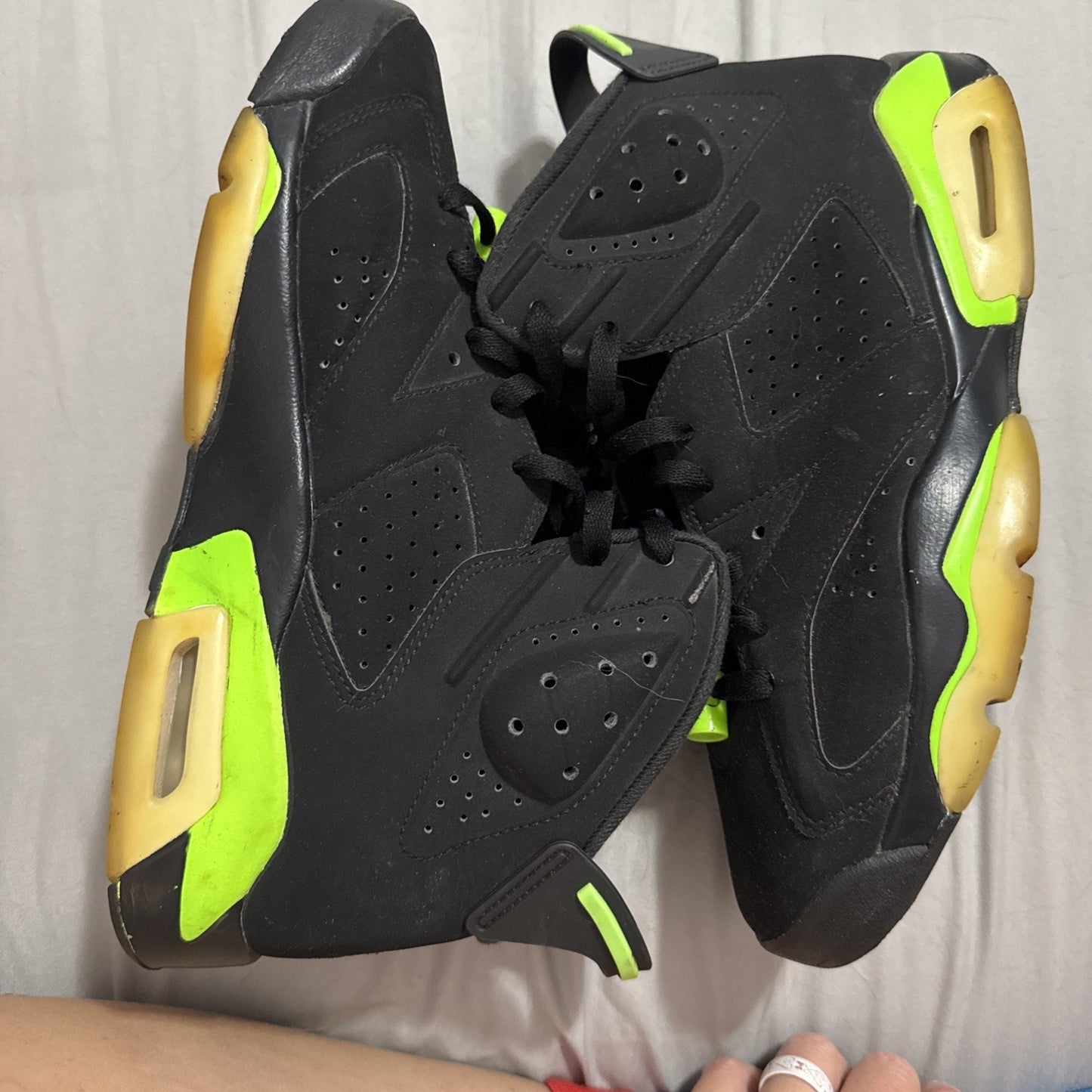 Size 8.5 - Jordan 6 Retro Electric Green 2021