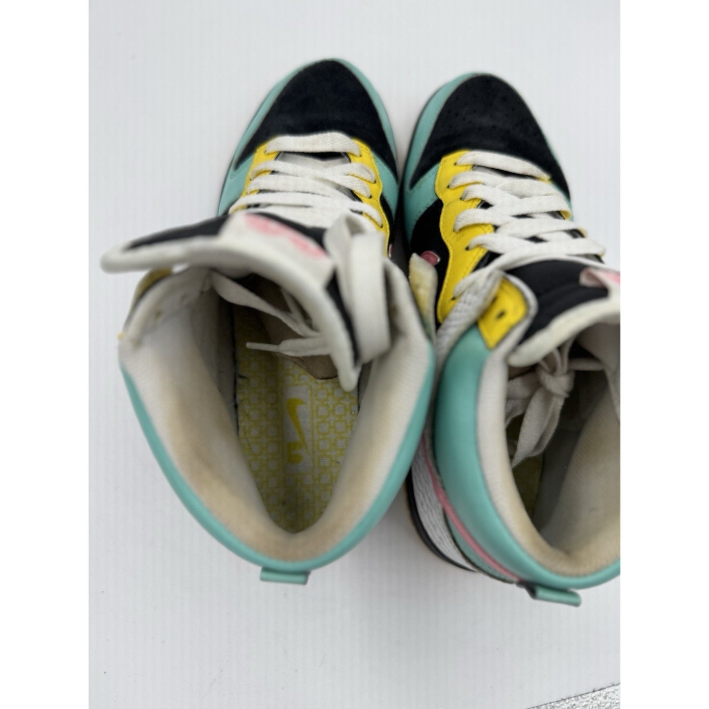 Size 11.5 Nike Dunk High 6.0 Pink 342257-061 Women’s 2009