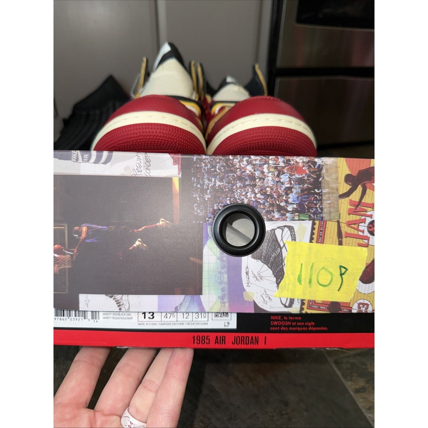 Size 13 - Union LA x Air Jordan 1 Retro OG SP High Chicago Shadow
