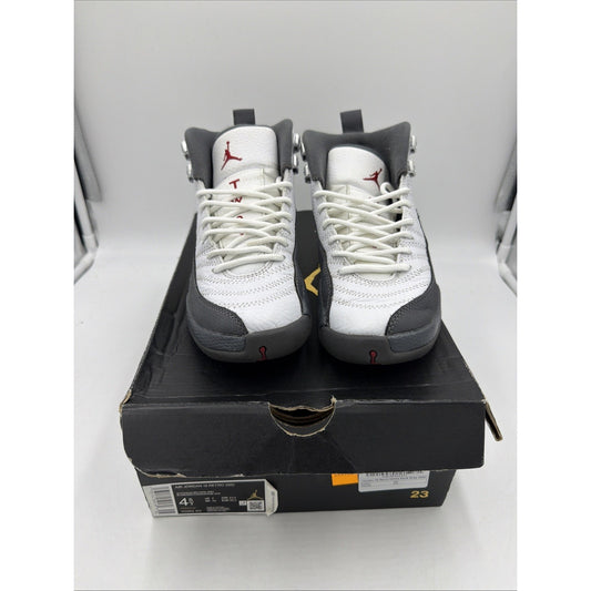 Size 4.5 (GS) - Jordan 12 Retro Mid Dark Grey - 153265-160