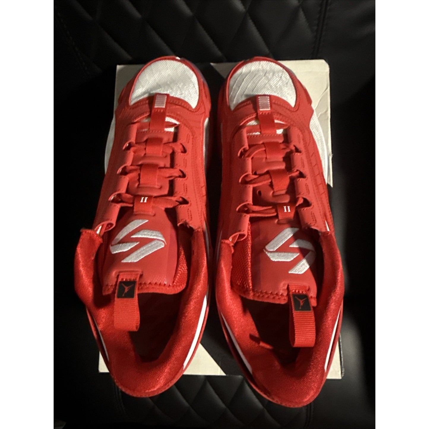 NEW JORDAN LUKA 2 TB "WHITE UNIVERSITY RED" US SIZE 13 BS030