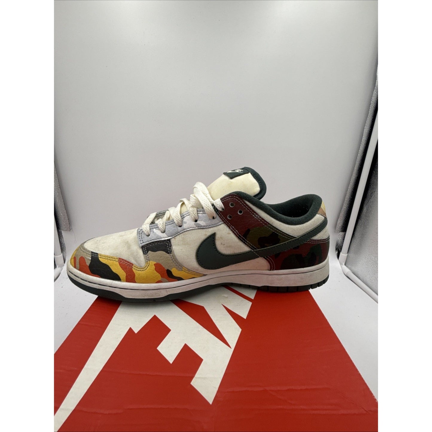 Size 11 - Nike Dunk SE Low Sail Multi-Camo