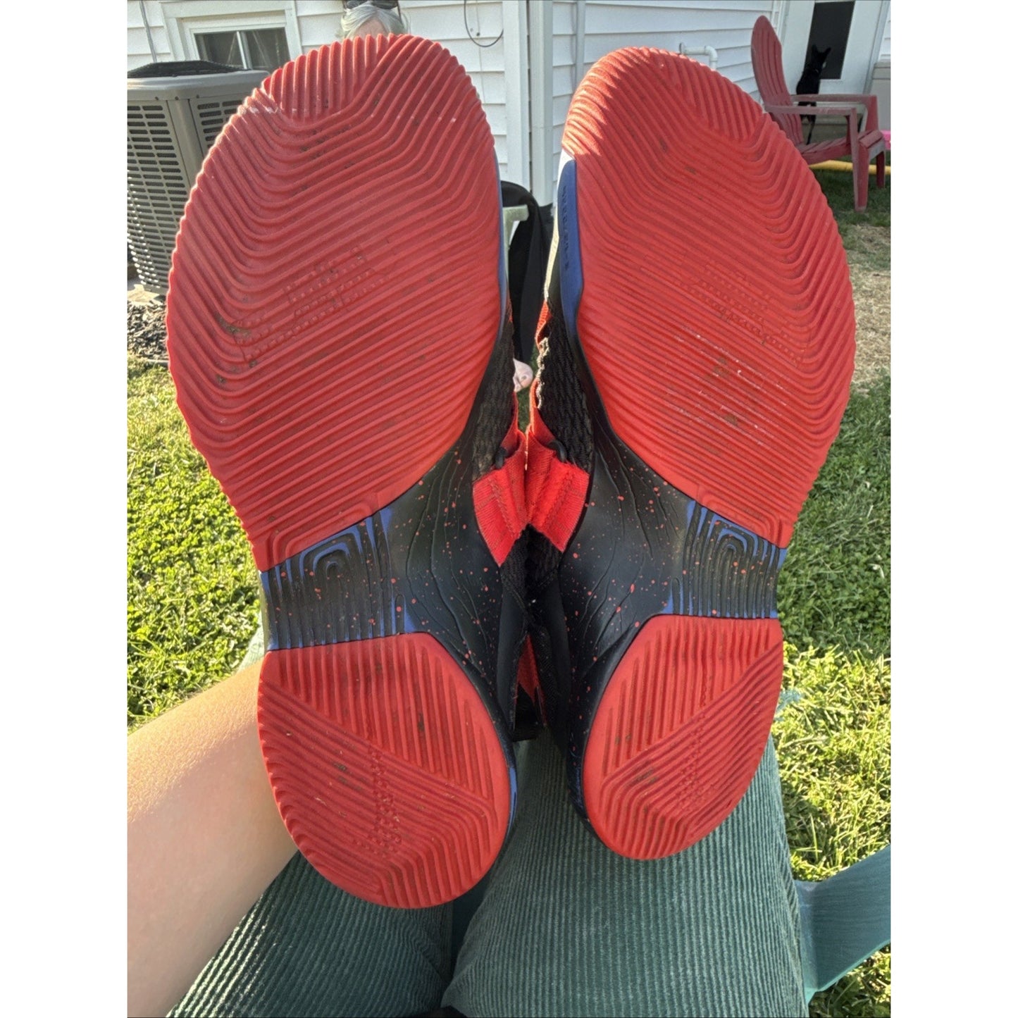 Size 15 Nike LeBron Solider Xii Red Black Promo Sample Tagged