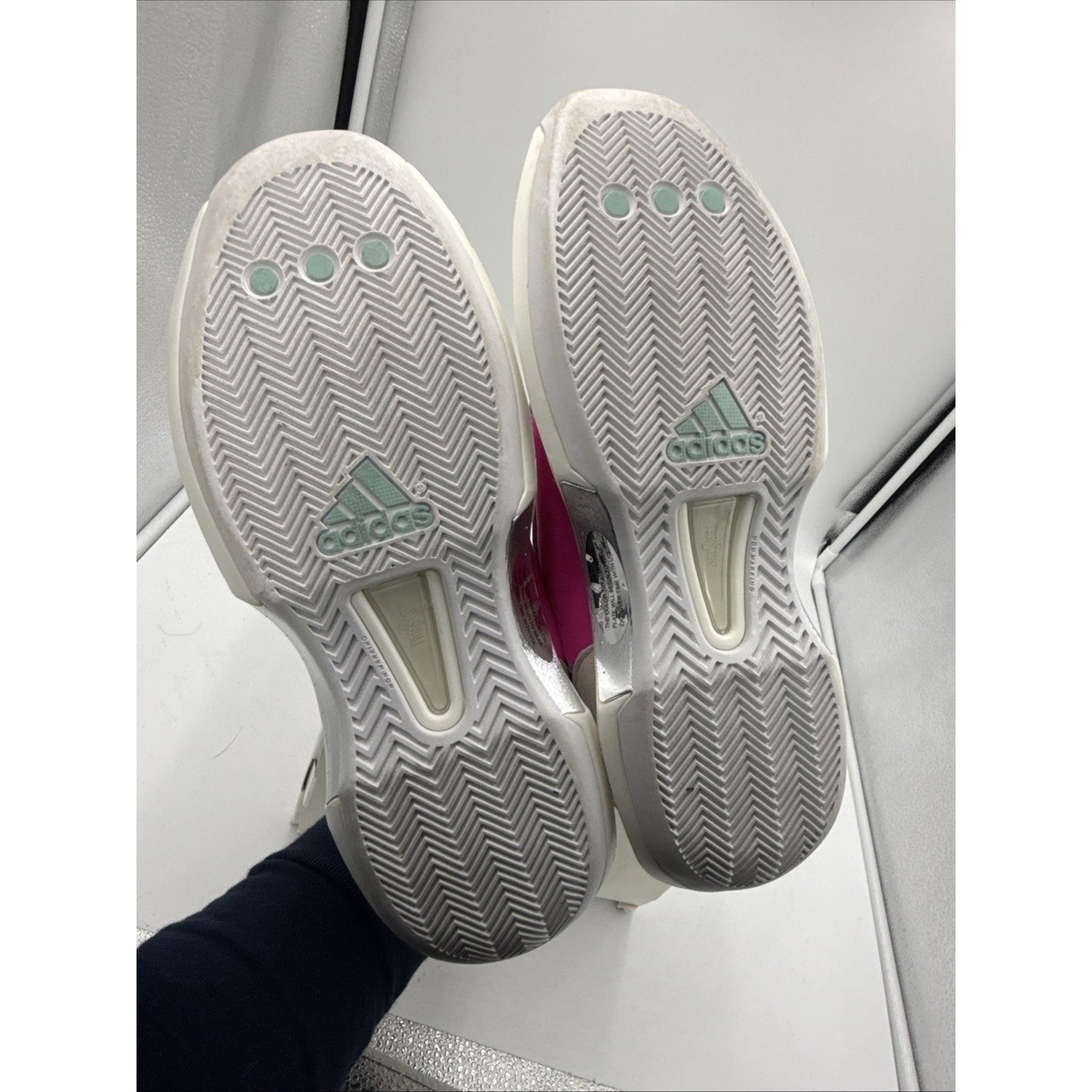 Size 8.5 - Nice Kicks x Adidas Crazy 1 ADV White Teal Purple