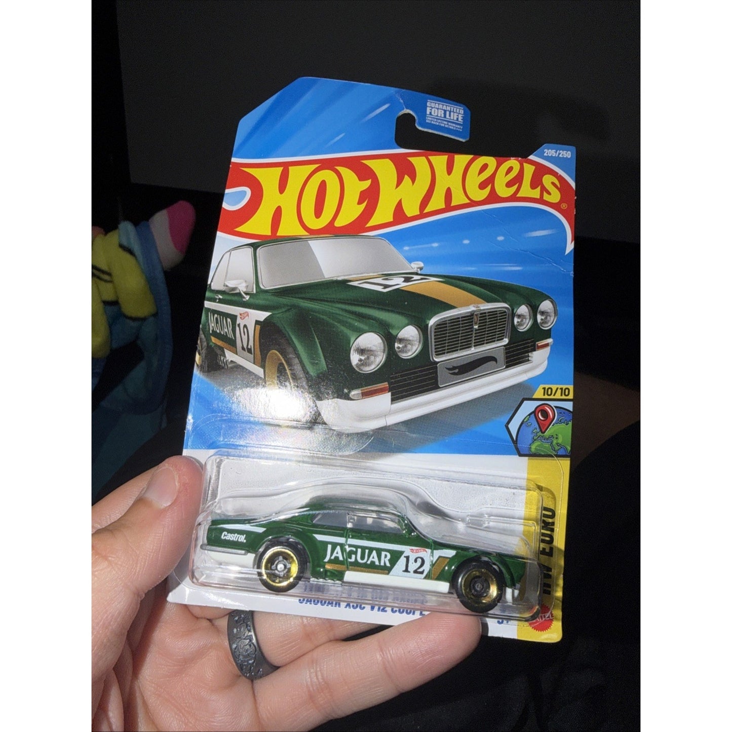 Hot Wheels Jaguar XJC V12 Coupe HW Euro 1:64 Green/White/Gold Diecast Unopened