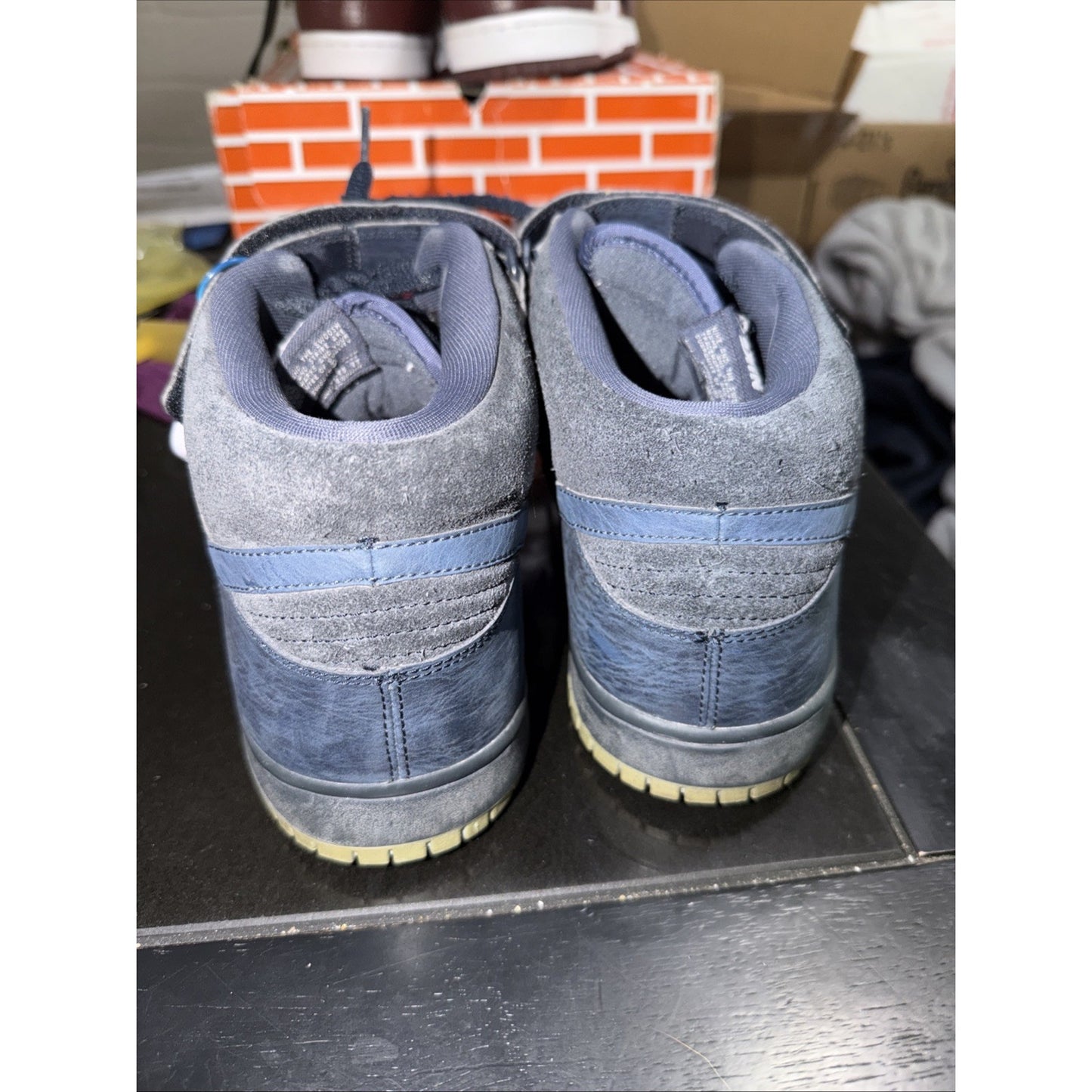 Nike Sb dunk mid 314383-444 Dark Obsidian/navy blue/thunder blue size 12