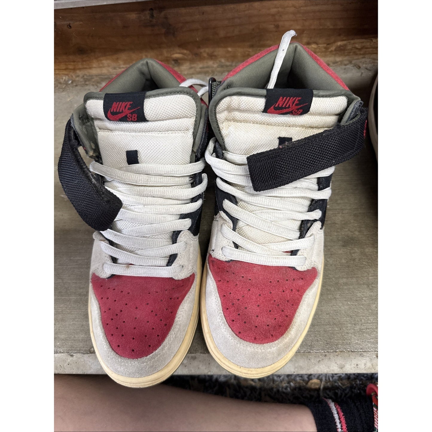 Size 9.5 - Nike Dunk Pro Sb Mid Black Un-Cheech & Chong Rare Hard To Find