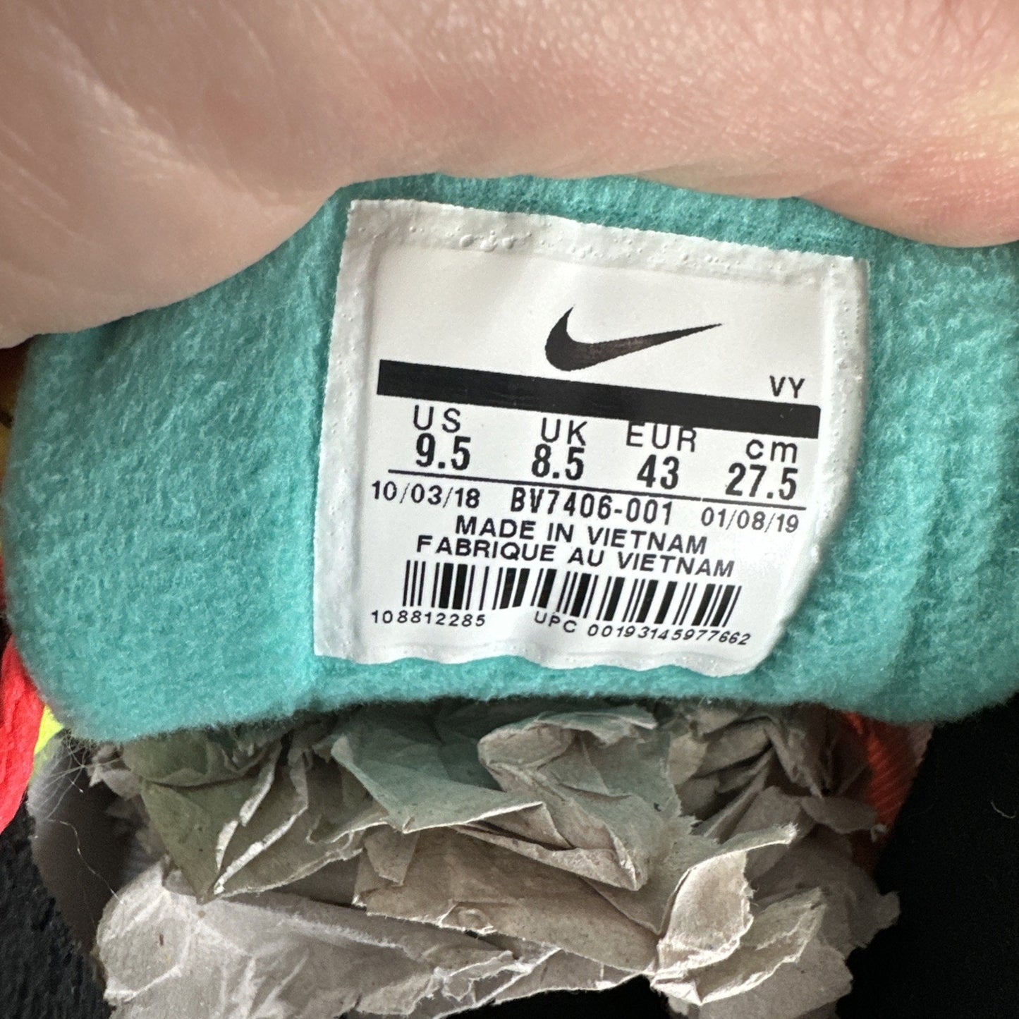 Size 9.5 - Atmos x Nike Air Max 2 Light QS Logos