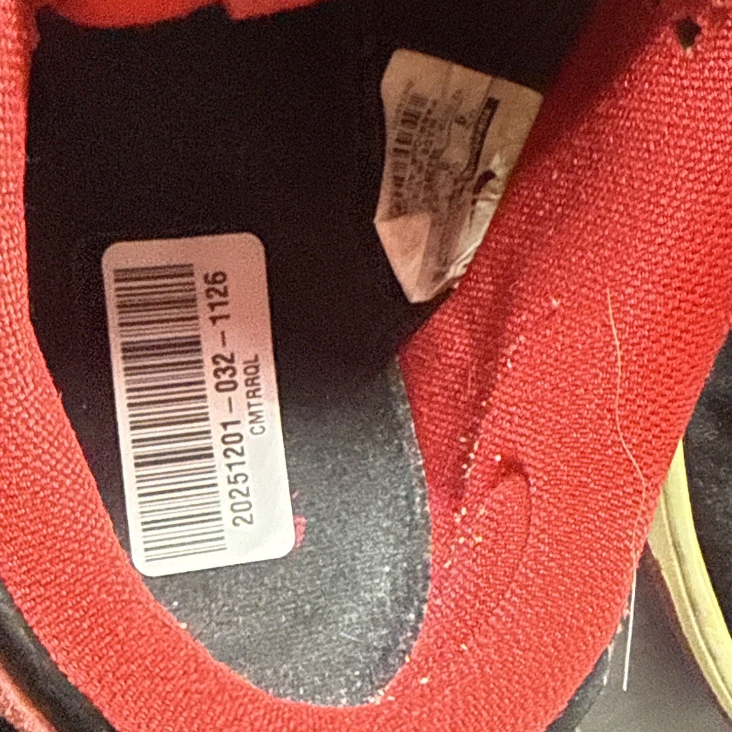 Size 9 Nike 304292-039 Jpack Low Pro Black And Red