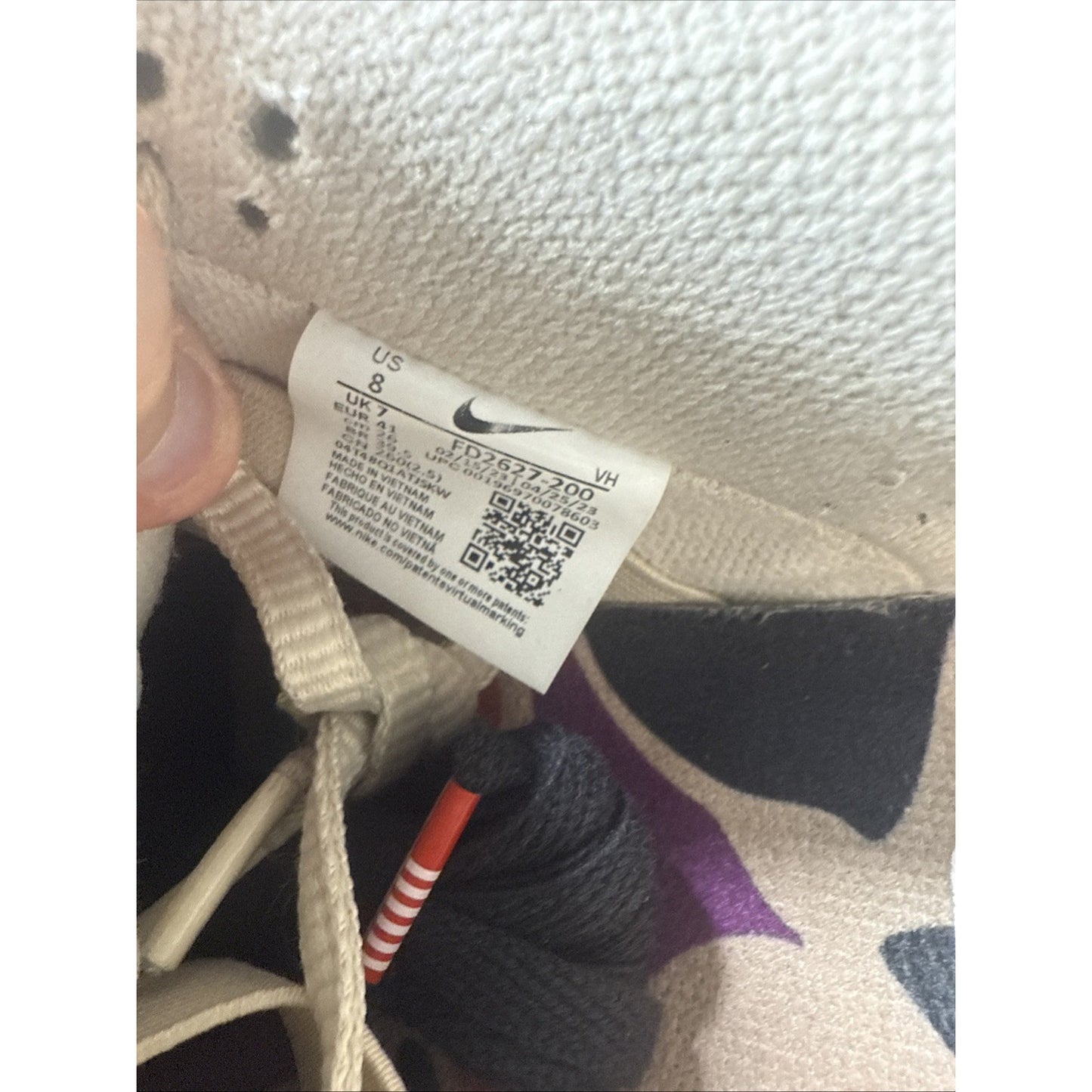 Size 8 - Nike Albino & Preto x Dunk SB Low Jiu-Jitsu