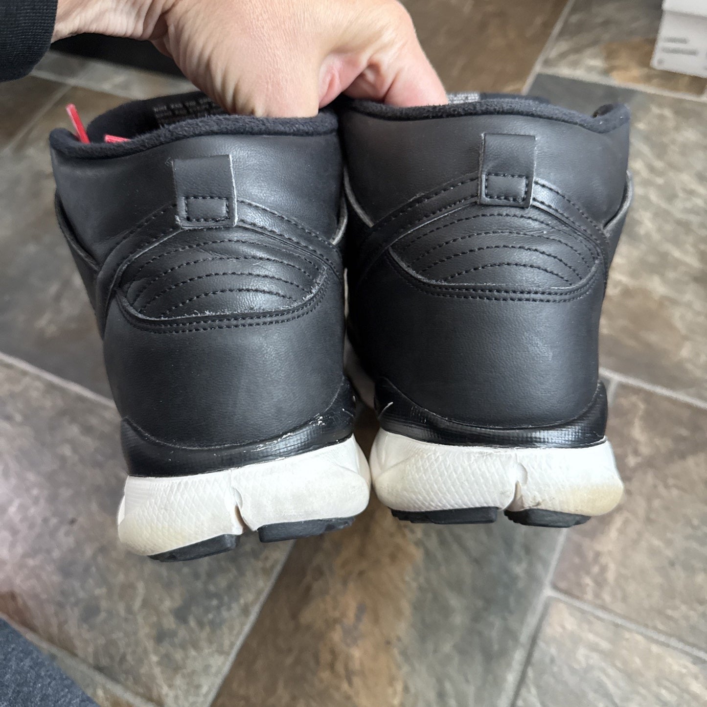 Size 10.5 - Nike Dunk SB High Sail Black Boot