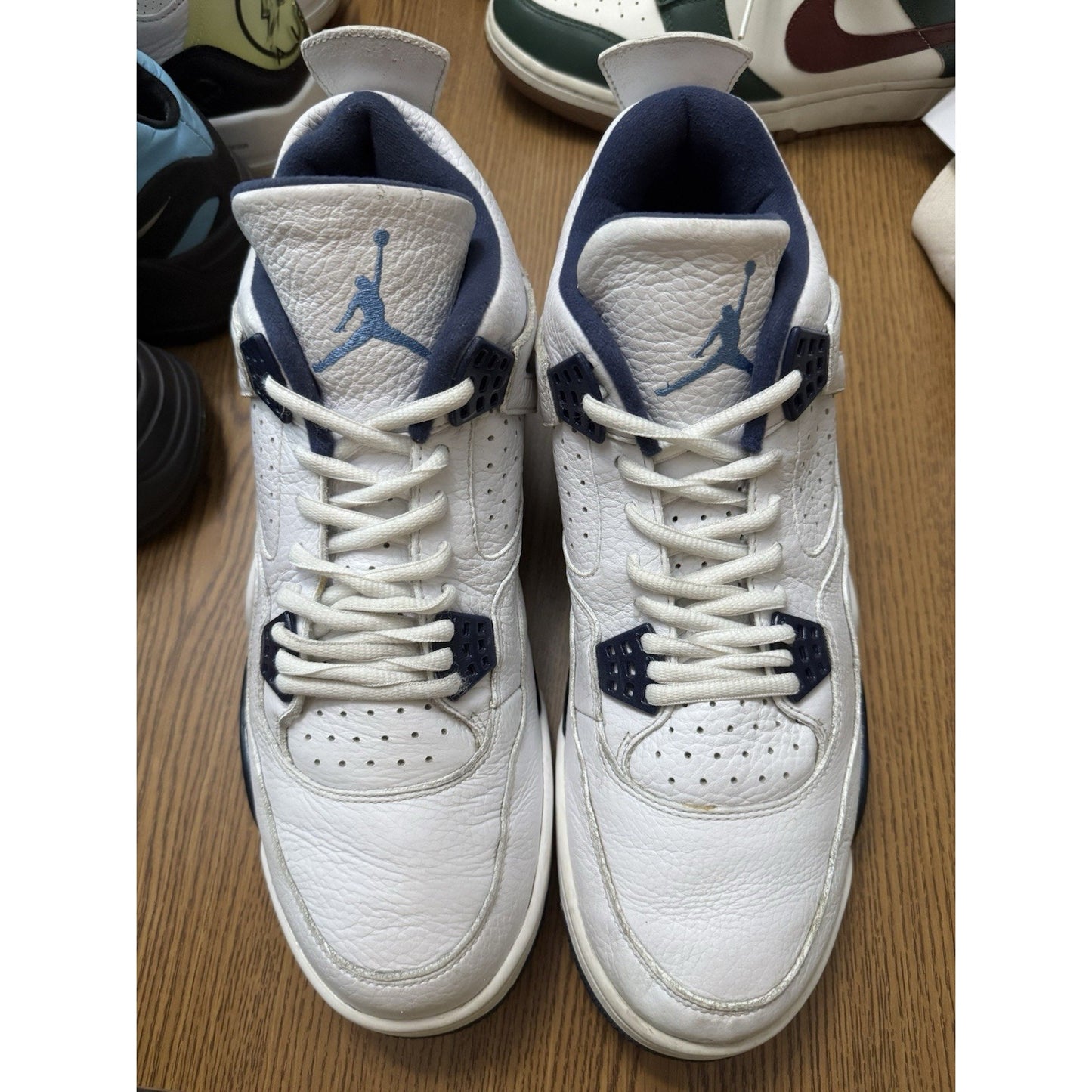 Size 12.5 - Air Jordan 4 Retro LS Columbia NBS084