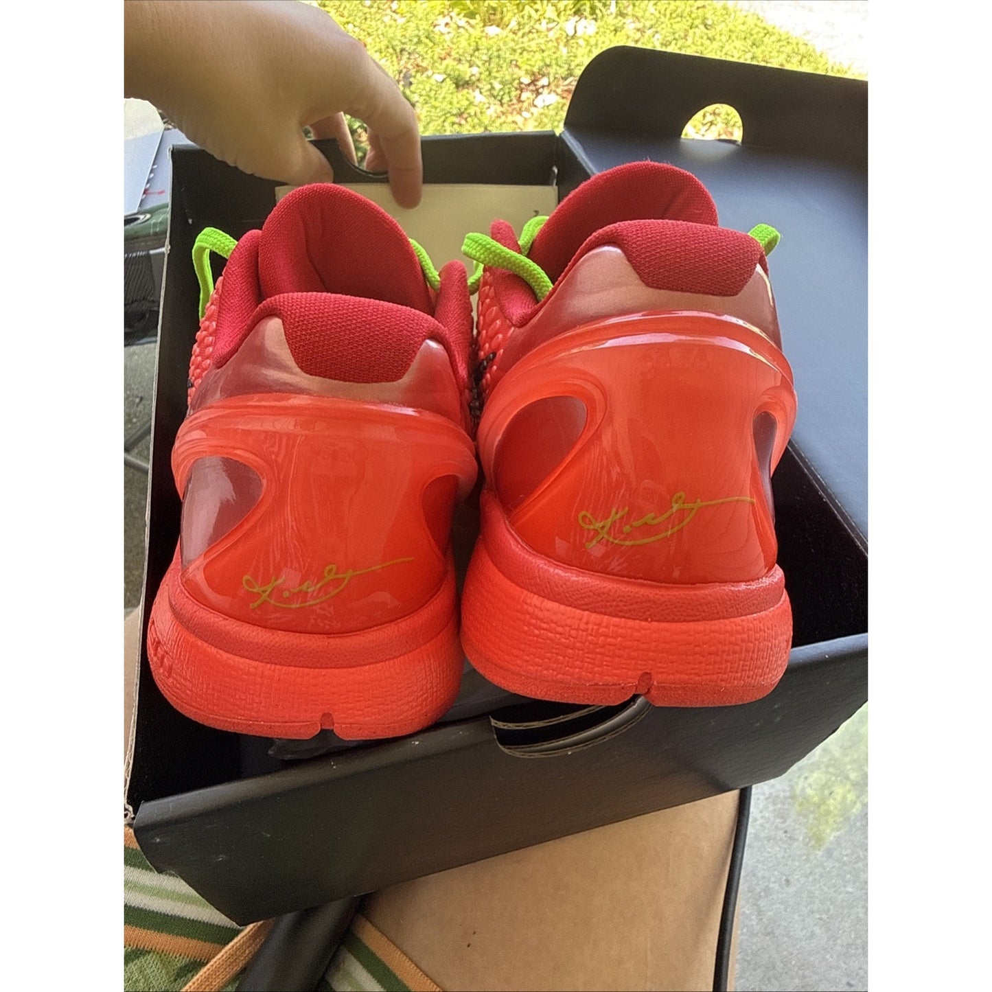 Size 6.5 - Nike Kobe 6 Protro Low Reverse Grinch