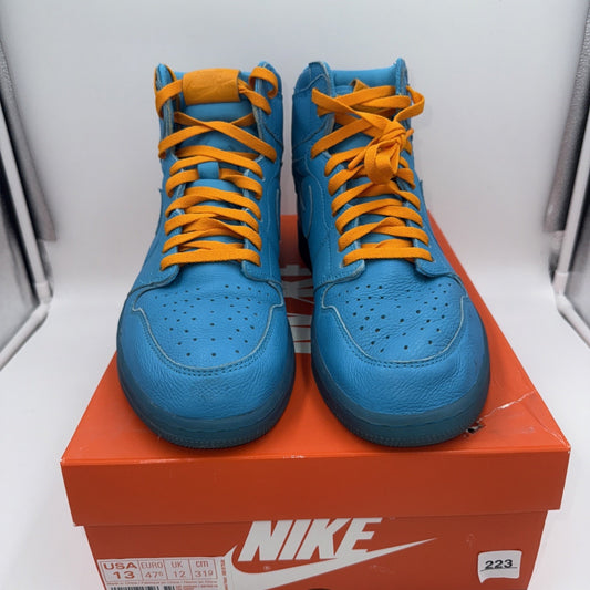 Size 13 - Air Jordan 1 Retro OG G8RD High Blue Lagoon