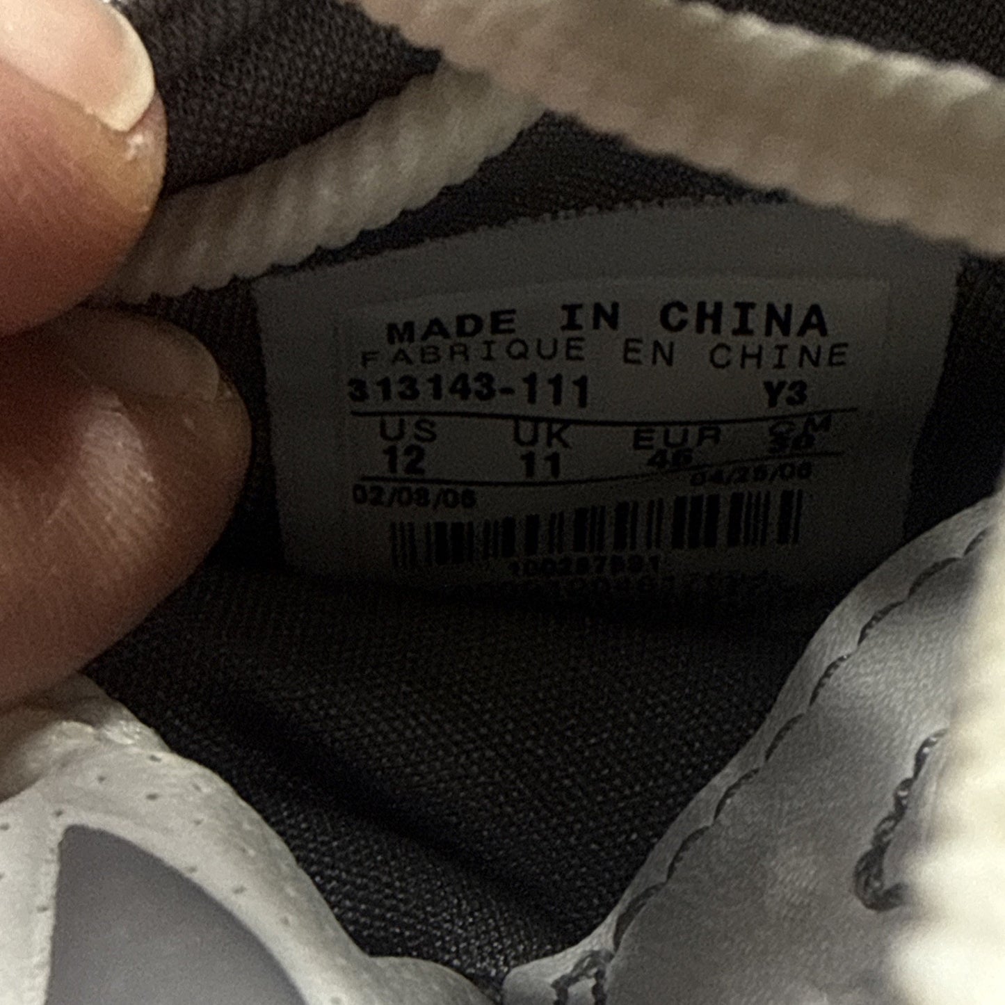 Size 12 - Nike Zoom Kobe 1 White Shark