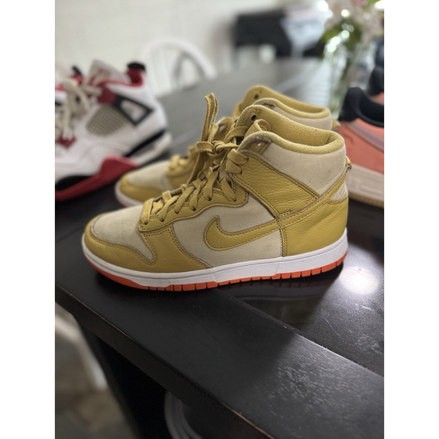 Size 6.5 - Nike Dunk High Wheat Gold NBS245
