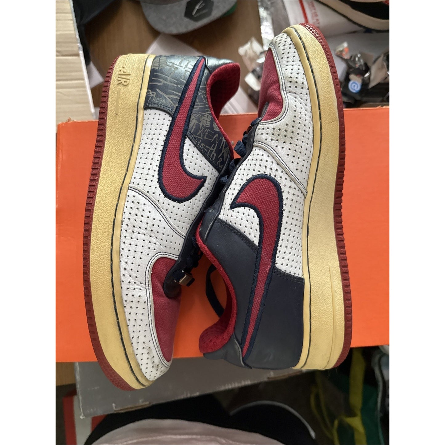 2007 Nike Air Force (1) Premium '07 (315180-161)Multicolor Low Sneakers Sz M/8