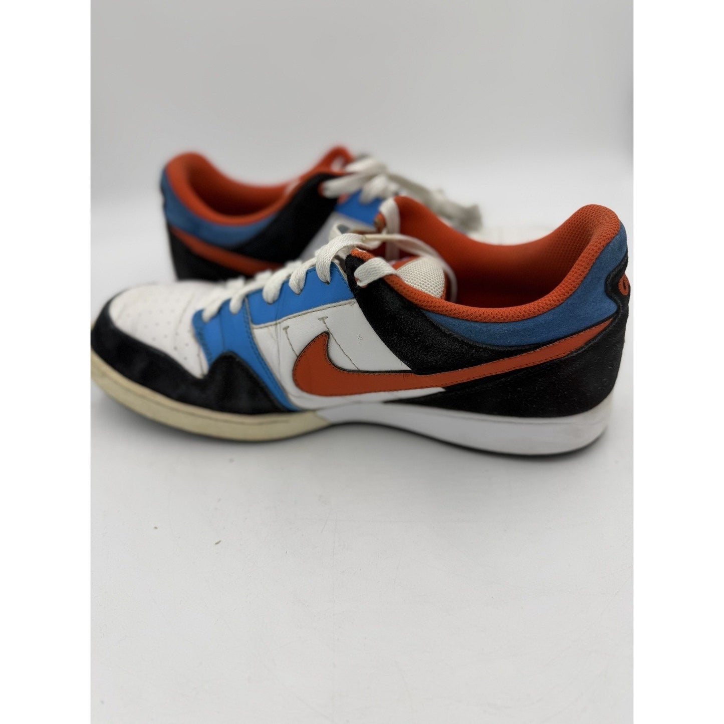 Nike Shoes Zoom Mogan 2 SB 6.0 Orange Black Blue 386390-104 Men's Size 11.5