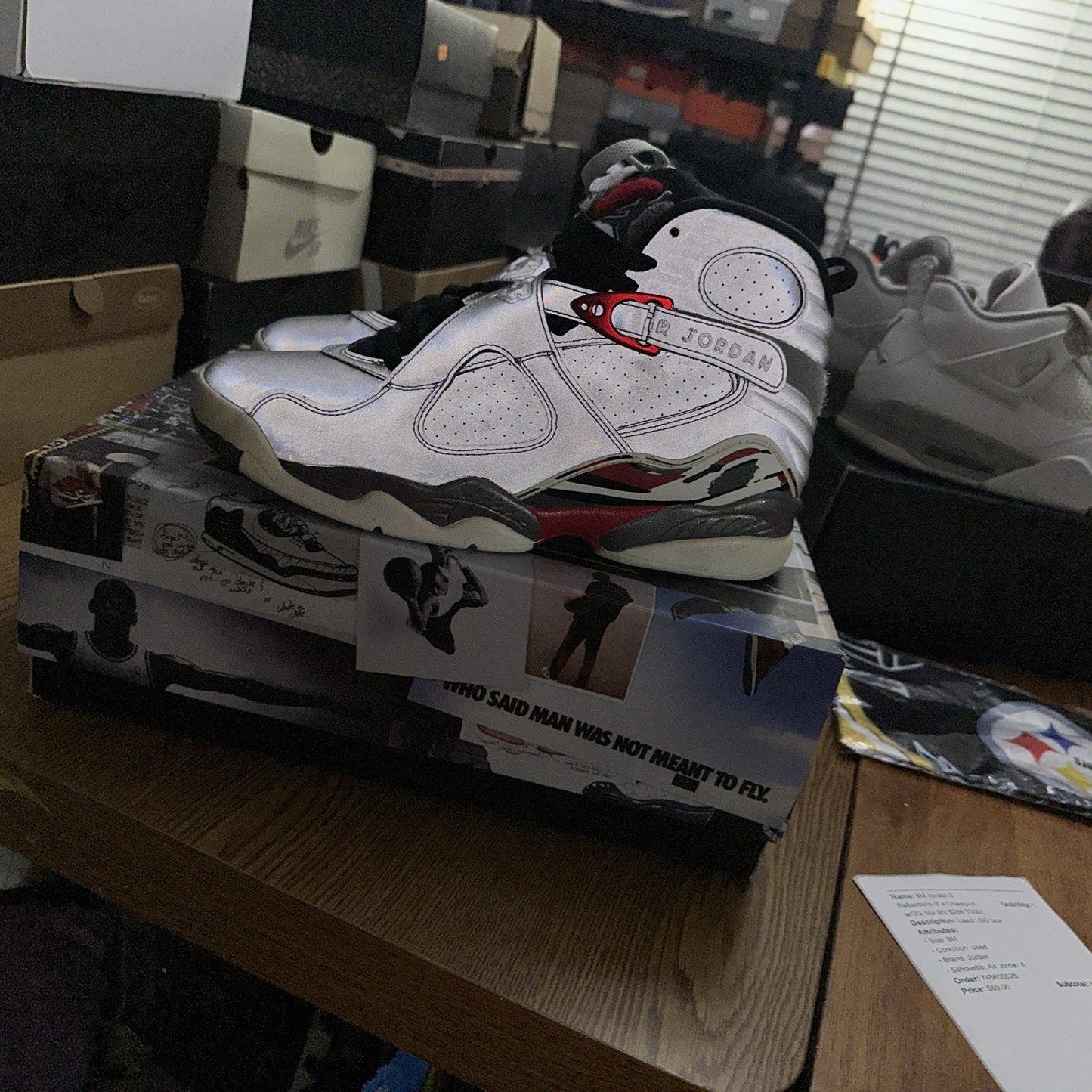 Size 8 - Air Jordan 8 Retro SP Reflections Of A Champion
